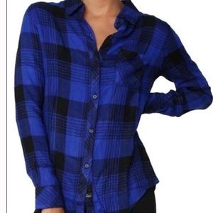 Rails Flannel Button-Up
